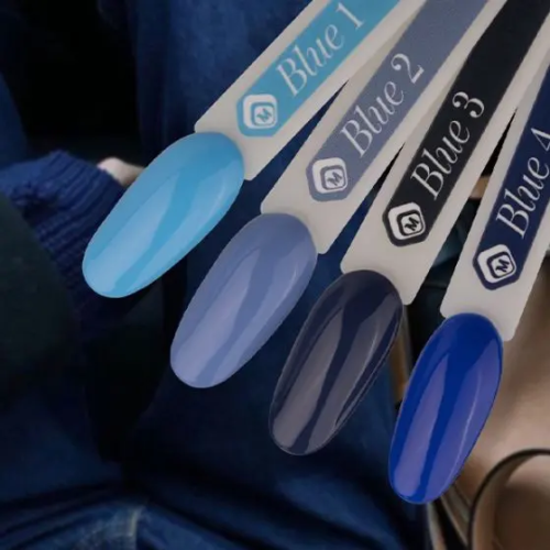 Геллак син 3  - Gelpolish Blue 3 7ml Magnetic Nail Design - 3