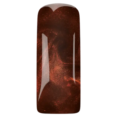 Геллак кафяв 4  - Gelpolish Brown 4 7ml Magnetic Nail Design - 2