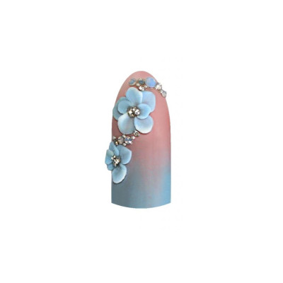 PlastiGel, пластелин бял Magnetic Nail Design - 2