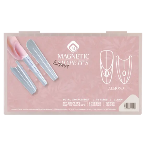 Expert Shape it's Almond Small pack Magnetic Nail Design - 1