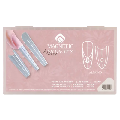 Expert Shape it's Almond Small pack Magnetic Nail Design - 1