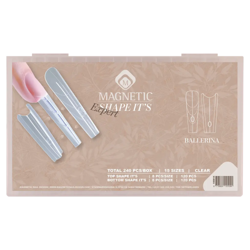 Expert Shape It's Ballerina Small pack Magnetic Nail Design - 1