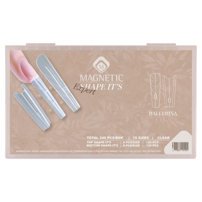 Expert Shape It's Ballerina Small pack Magnetic Nail Design - 1