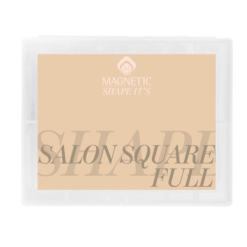 Shape It's Salon Square Full Горнa Формa Dual Forms 12 бр. Magnetic Nail Design - 2