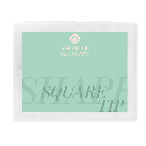 Shape It's Square Tip Горнa Формa Dual Forms 12 бр. Magnetic Nail Design - 2