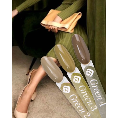 Геллак GP Green 2 - 15 ml TPO-FREE Magnetic Nail Design - 3