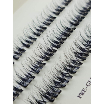 Queen Super Natural Black Pre-Glue Lashes  - 2