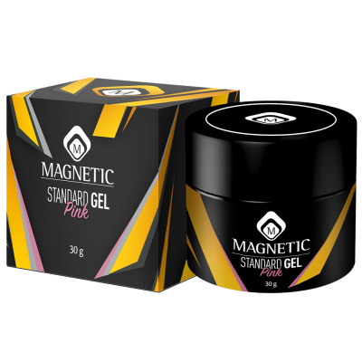 Standard Gel Pink 30g Magnetic Nail Design - 1