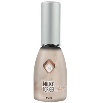 Геллак Milky Topgel Nude 15 ml Magnetic Nail Design - 1 Геллак Milky Topgel Nude 15 ml Magnetic Nail Design - 1
