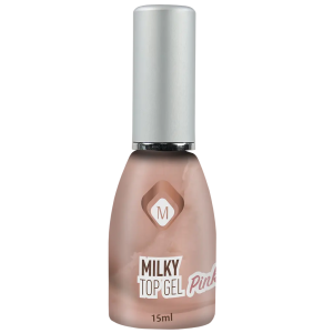 Геллак Milky Topgel Pink 15 ml Magnetic Nail Design - 1