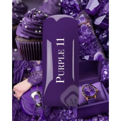 Геллак Gelpolish Purple 11 Magnetic Nail Design - 3