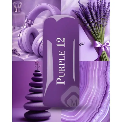 Геллак Gelpolish Purple 12 Magnetic Nail Design - 3
