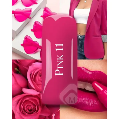 Геллак Gelpolish Pink 11 Magnetic Nail Design - 3