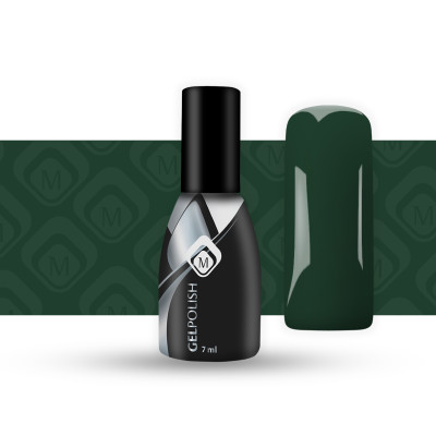 Gelpolish Green 6 | Зелен гел лак Magnetic  - 1