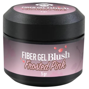 TPO-FREE Magnetic Fiber Gel Blush Frosted Pink 5 gr Magnetic Nail Design - 1