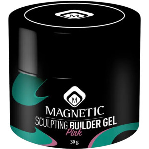 Скулптуриращ Розов Гел 30гр Magnetic Nail Design - 1