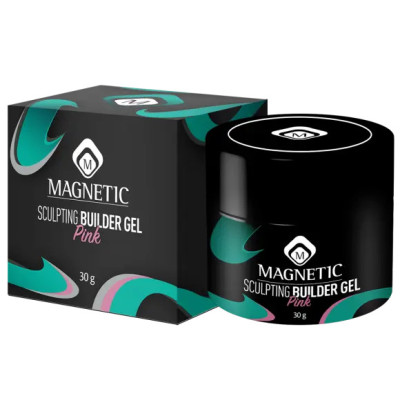 Скулптуриращ Розов Гел 30гр Magnetic Nail Design - 3