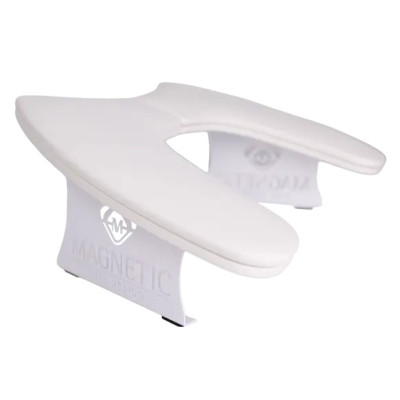 Ergo Arm Rest White Magnetic Nail Design - 1 Ergo Arm Rest White Magnetic Nail Design - 1