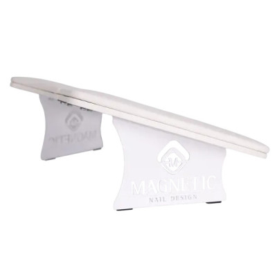 Ergo Arm Rest White Magnetic Nail Design - 4 Ergo Arm Rest White Magnetic Nail Design - 4