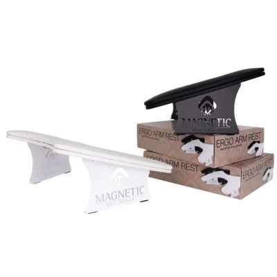 Ergo Arm Rest White Magnetic Nail Design - 5 Ergo Arm Rest White Magnetic Nail Design - 5