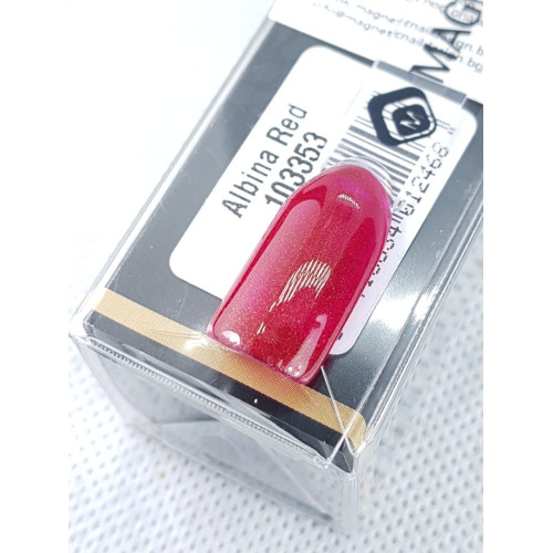 гел лак - GP Albina Red 15ml TPO-FREE Magnetic Nail Design - 2