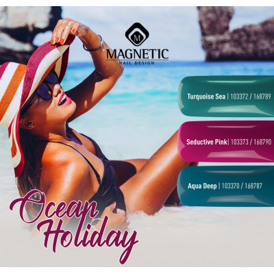 гел лак - GP Aqua Deep 15 ml TPO-FREE Magnetic Nail Design - 2 гел лак - GP Aqua Deep 15 ml TPO-FREE Magnetic Nail Design - 2