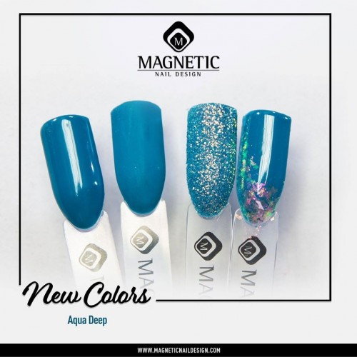 гел лак - GP Aqua Deep 15 ml TPO-FREE Magnetic Nail Design - 3 гел лак - GP Aqua Deep 15 ml TPO-FREE Magnetic Nail Design - 3