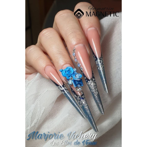 Геллак Ballroom Black TPO Free Magnetic Nail Design - 6