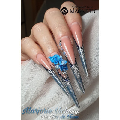 Геллак Ballroom Black TPO Free Magnetic Nail Design - 6
