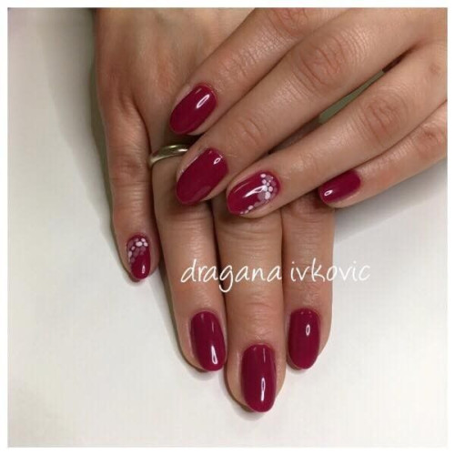 Геллак Raspberry Rush TPO Free Magnetic Nail Design - 8