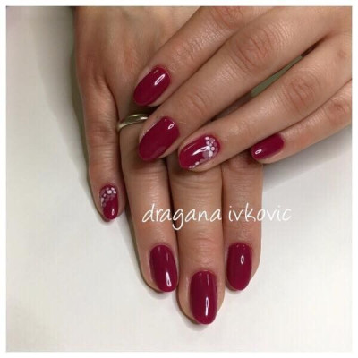 Геллак Raspberry Rush TPO Free Magnetic Nail Design - 8