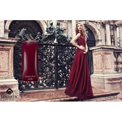 Геллак Raspberry Rush TPO Free Magnetic Nail Design - 5