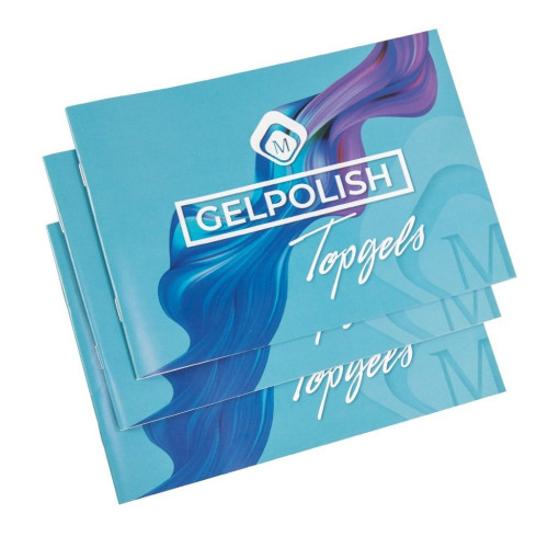 GELPOLISH TOPGELS MANUAL GB (Каталог Гелакове и Топгелове на анг.)