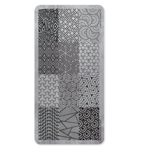 Stamping Plate 06 Geometic