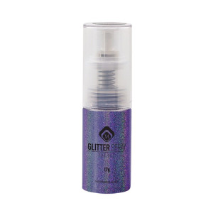 Glitter Spray Holographic Purple 17g