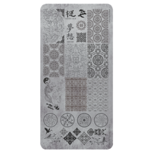Stamping Plate 08 Asian Style