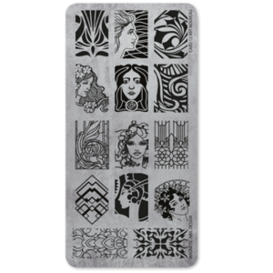 Stamping Plate 12 Nouveau