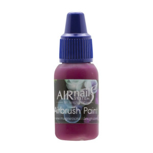 Боя за аерограф AirNails Paint Magenta 8 10ml Magnetic Nail Design - 1