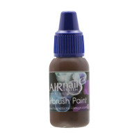 Боя за аерография AirNails Paint Dark Brown 12 10ml Magnetic Nail Design - 1
