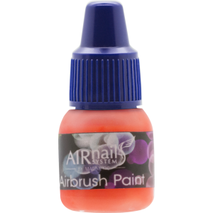 Боя за аерография AirNails Paint Neon Orange 24 – 5 ml Magnetic Nail Design - 1