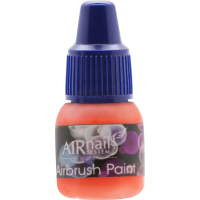 Боя за аерография AirNails Paint Neon Orange 24 – 5 ml Magnetic Nail Design - 1