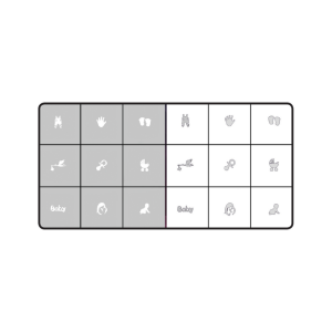 AirNails Шаблон "Baby Boom" колекция