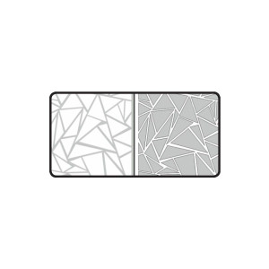 Шаблони за маникюр AirNails Masking 22 Magnetic Nail Design - 1