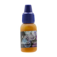 Боя за аерография AirNails Paint Melon Yellow 6 10ml Magnetic Nail Design - 1