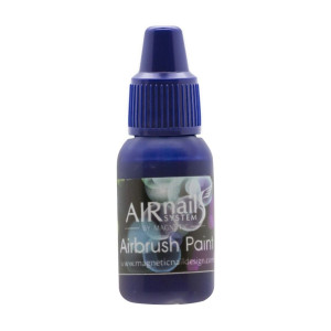 Боя за аерограф AirNails Paint Purple 9 10ml Magnetic Nail Design - 1