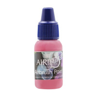 Боя за аерография AirNails Paint Pink Coral 14 10ml Magnetic Nail Design - 1