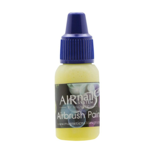 Боя за аерография AirNails Paint Lime Yellow 16 – 10 ml Magnetic Nail Design - 1 Боя за аерография AirNails Paint Lime Yellow 16 – 10 ml Magnetic Nail Design - 1