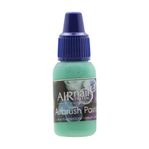 Боя за аерография AirNails Paint Mint Green 19 – 10 ml Magnetic Nail Design - 1