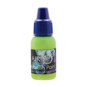 Боя за аерография AirNails Paint Apple Green 44 – 10 ml Magnetic Nail Design - 1