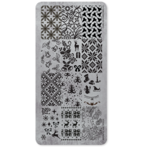 Stamping Plate 09 Christmas